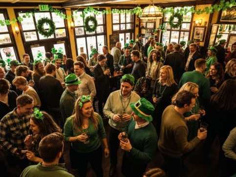 st-patricks-day-celebration-irish-pub-crowd-green