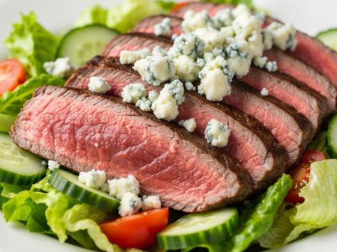 steak-salad-blue-cheese